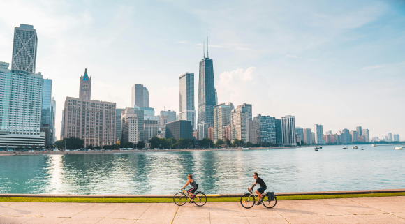 Cycling in Chicago