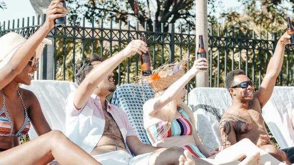 Poolside Glamour