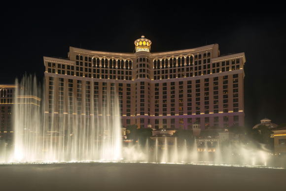 Fountain in Las Vegas